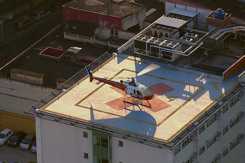 杭州醫療救援屋頂停機坪
